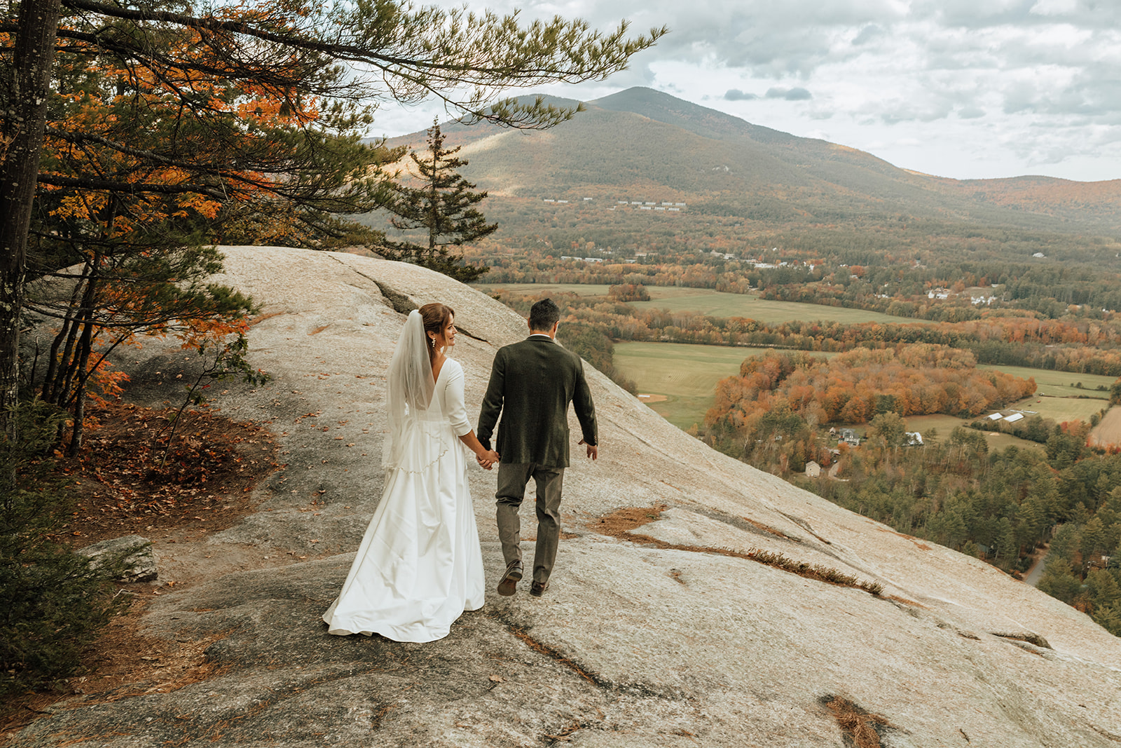 Cathedral Ledge Wedding Cathedral Ledge NH And Echo Lake Elopement ...